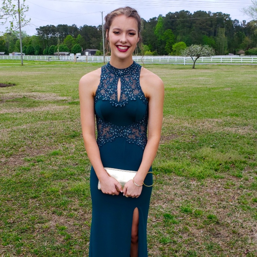 Turquoise Prom Dress